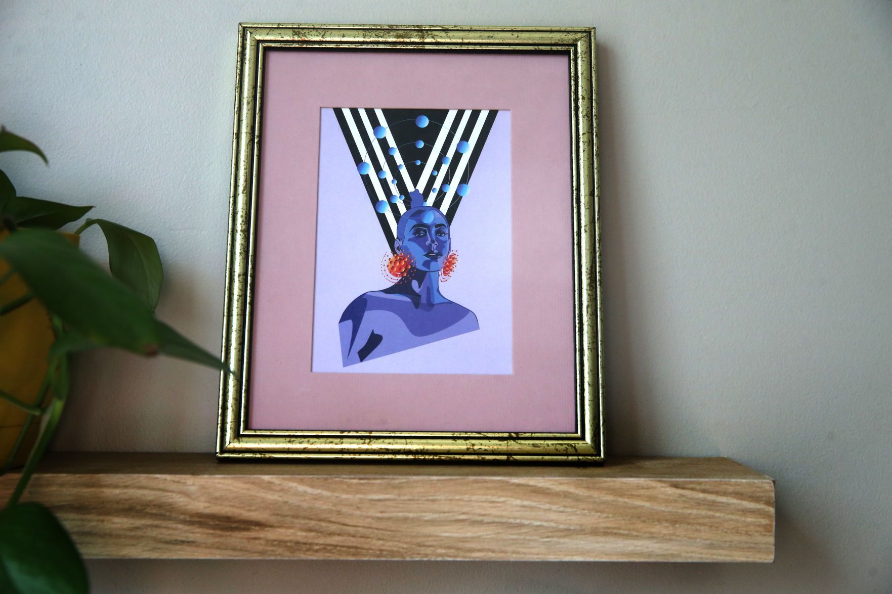 At home with musical artist Tonina Saputo